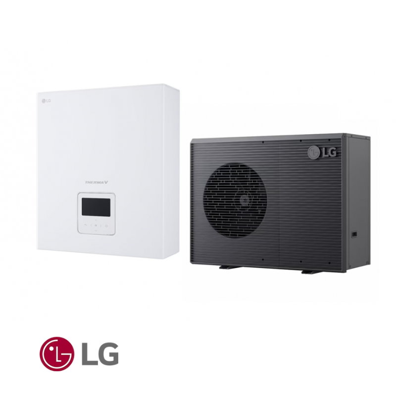 Термопомпа LG Monobloc HM071HF.UB40 / PHCS0
