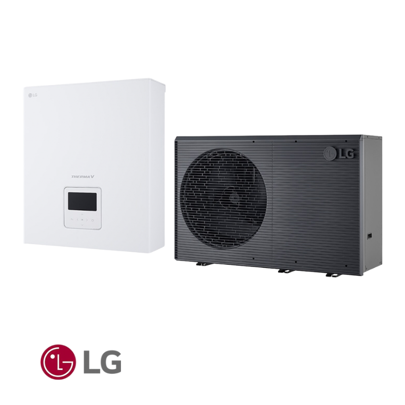 Термопомпа LG Monobloc HM121HF.UB60 / PHCS0