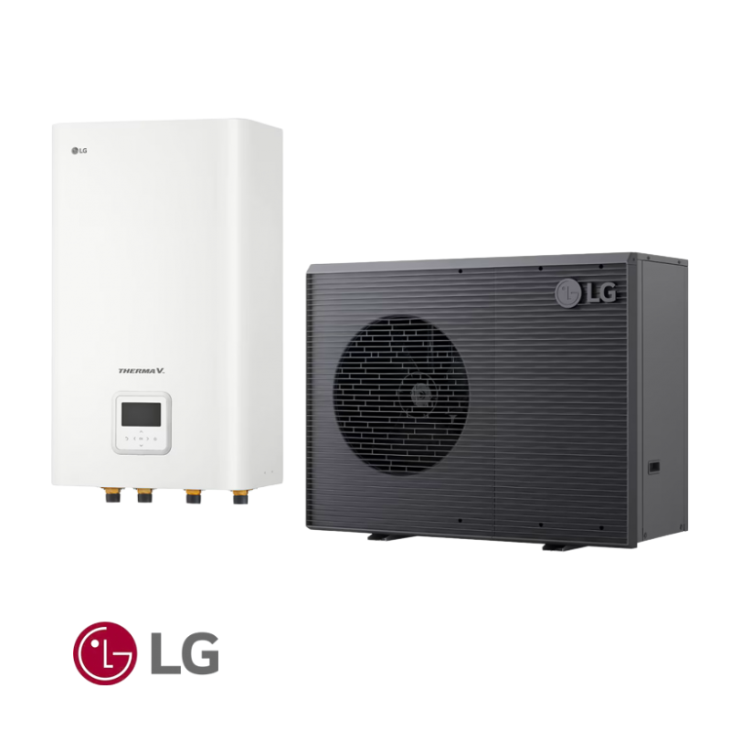 Термопомпа LG Monobloc HM123HF.UB60 / HN1639HC.NK0