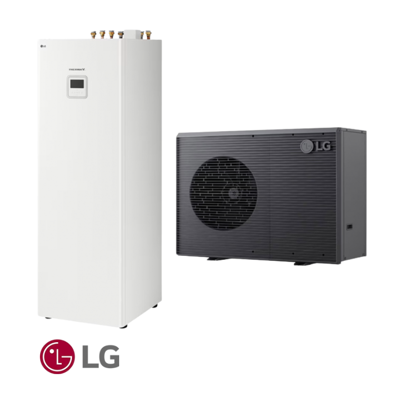 Термопомпа LG Monobloc Integrated Water Tank HM073HF.UB40 / HN1639HY.NK0