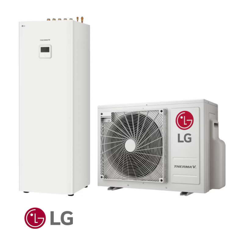 Термопомпа LG Split Integrated Water Tank HU061MR.U20 / HN0613T.NK0
