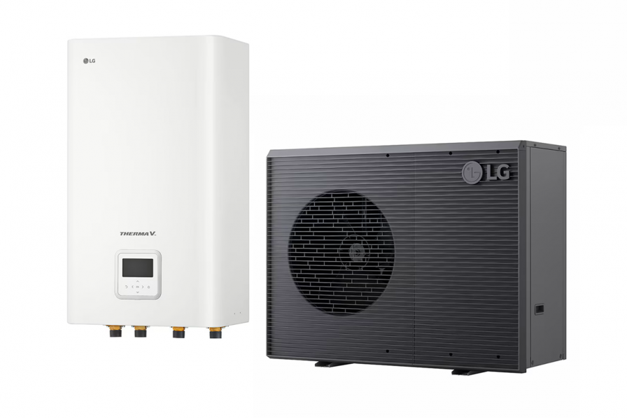 Термопомпа LG Monobloc HM073HF.UB40 / HN1639HC.NK0