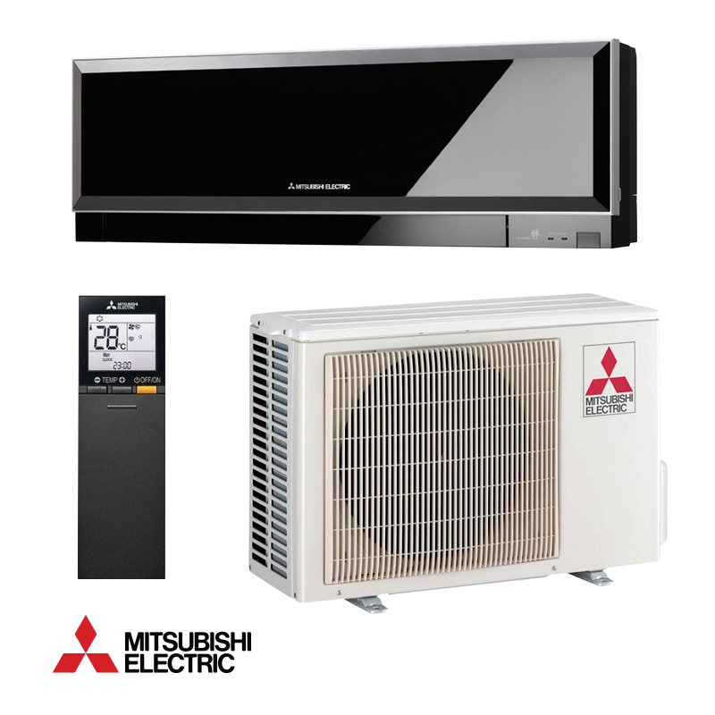 Инверторен климатик Mitsubishi Electric MSZ-EF25VGKB + MUZ-EF25VG