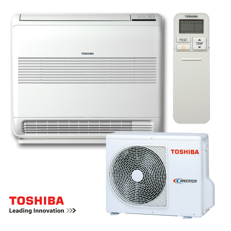 Инверторен климатик Toshiba Bi-flow RAS-B18J2FVG-E1 + RAS-18J2AVSG-E - подов тип