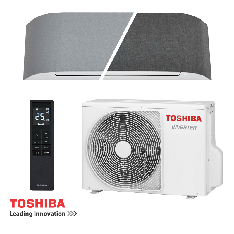 Инверторен климатик Toshiba Haori RAS-B13N4KVRG-E + RAS-13J2AVSG-E1