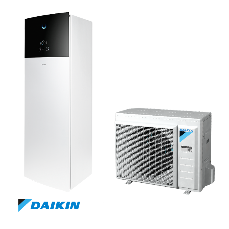 Нискотемпературна термопомпа с водосъдържател Daikin Altherma EHVX08S18E6V + ERGA06EV