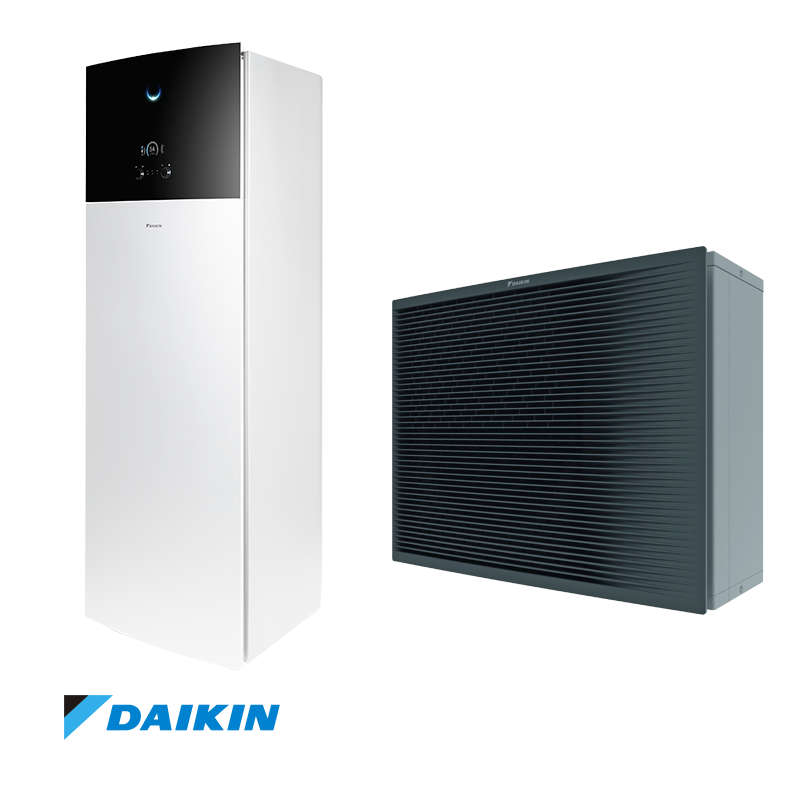 Среднотемпературна термопомпа с водосъдържател Daikin Altherma ETVX12S18E9W + EPRA12EW1